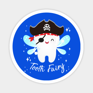 Pirate Tooth Fairy Magnet